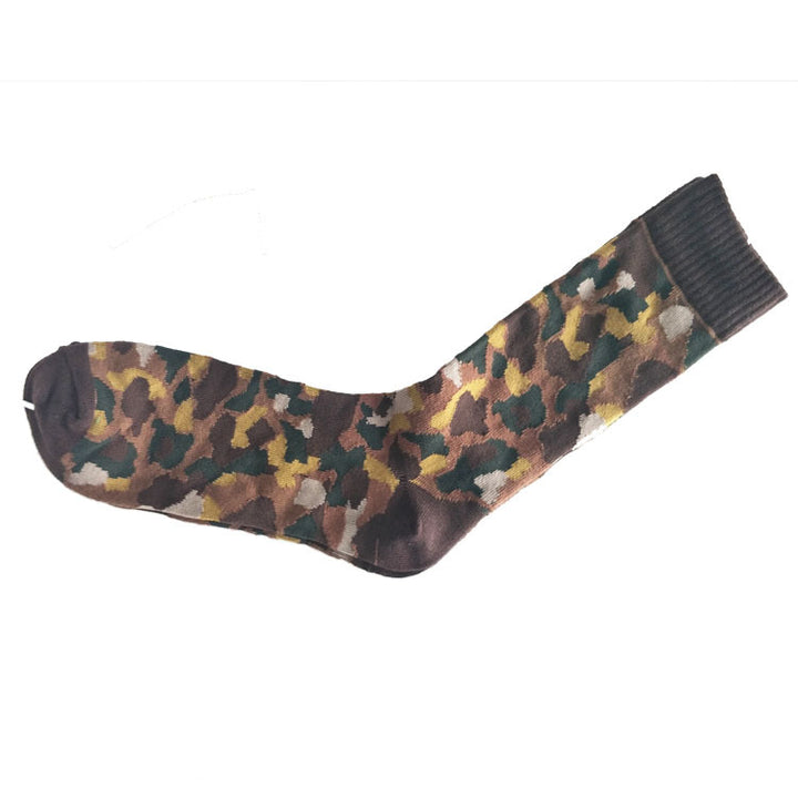 Camouflage Socks Yellow,  Brown, Green - Kit Carson Accessories